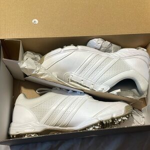 Adidas women’s white golf shoes